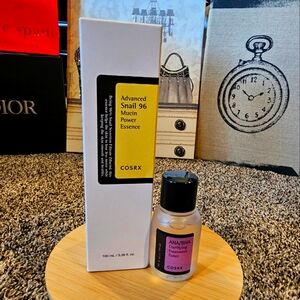 NIB Cosrx snail 🐌 muslin serum and toner